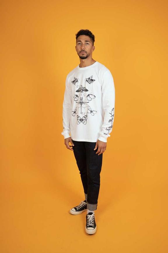 T-Shirt Longsleeve Connected White 3