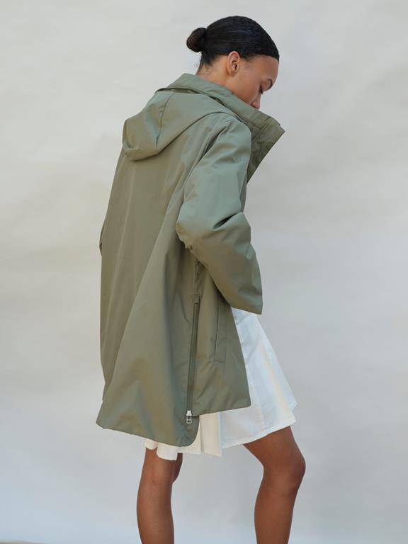 Regenjas Hydra Faded Olive from Shop Like You Give a Damn