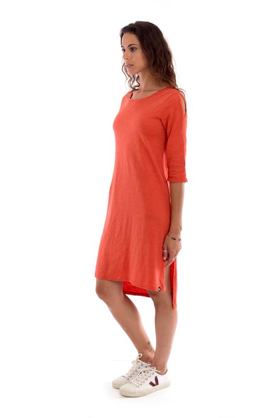 Jurk Mia Ls Terracotta Oranje from Shop Like You Give a Damn