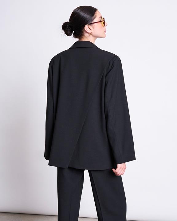 Blazer Met Split Aan De Achterkant Jels Zwart from Shop Like You Give a Damn