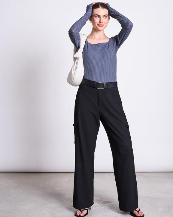 Lange Mouwen Vierkante Hals Fria Turbulence via Shop Like You Give a Damn