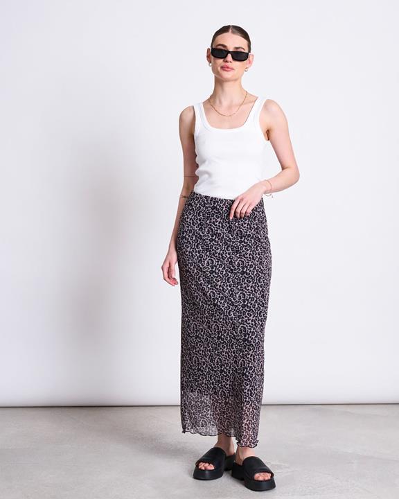Maxirok Mesh Smuk Leo Print via Shop Like You Give a Damn