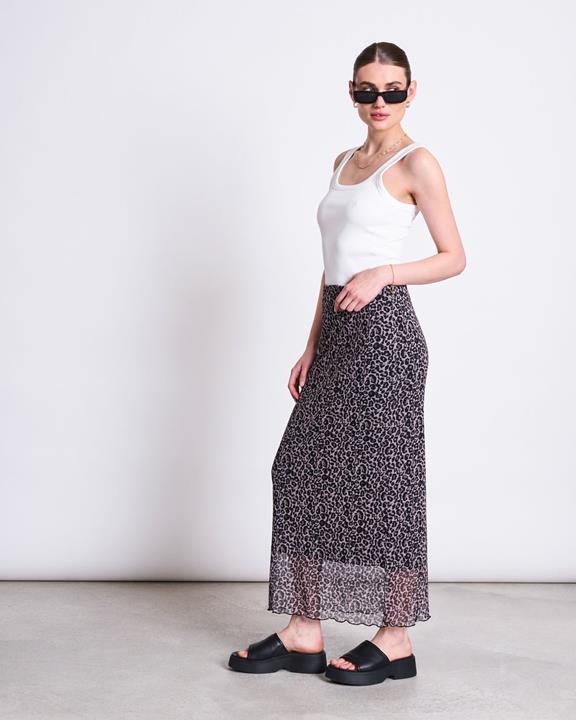 Maxirok Mesh Smuk Leo Print from Shop Like You Give a Damn