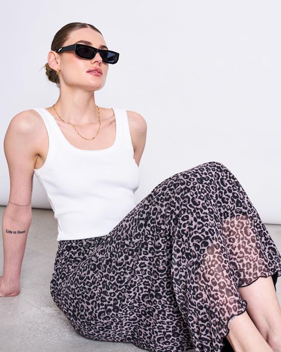 Maxirok Mesh Smuk Leo Print from Shop Like You Give a Damn
