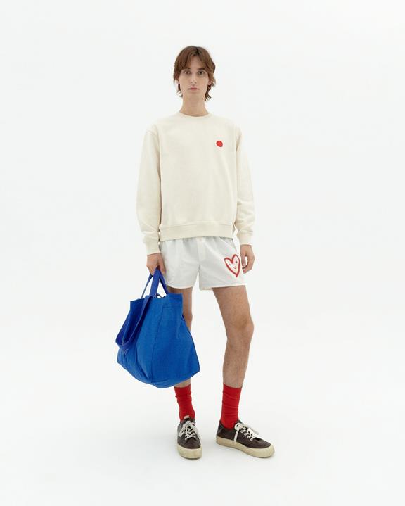 Sweatshirt Zonsondergang Leon Wit from Shop Like You Give a Damn
