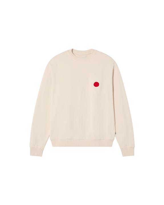 Sweatshirt Zonsondergang Leon Wit from Shop Like You Give a Damn