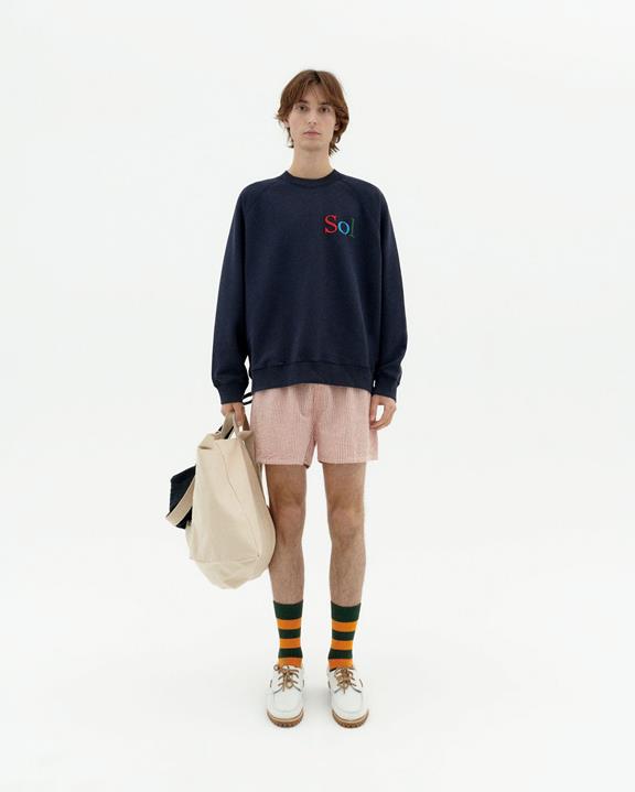 Sweatshirt Zon Type Pepe Marineblauw from Shop Like You Give a Damn