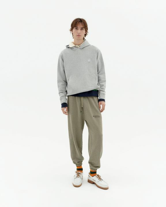 Capuchonsweater Simon Contrast Sun Grey from Shop Like You Give a Damn