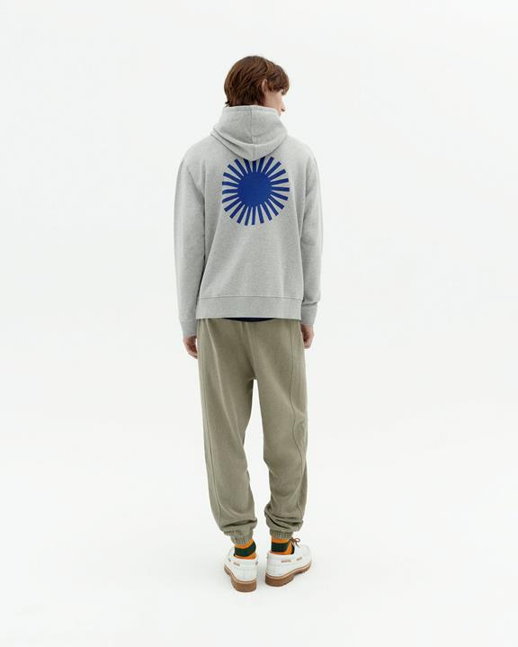 Capuchonsweater Simon Contrast Sun Grey from Shop Like You Give a Damn