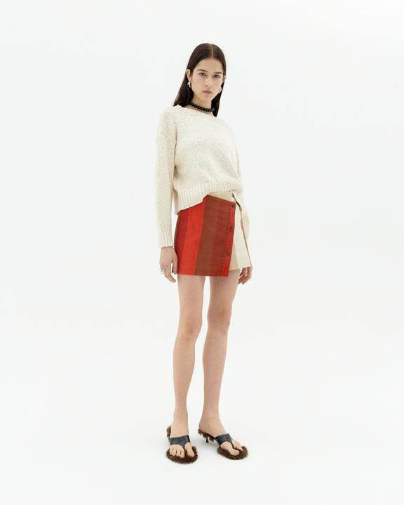 Trui Gebreid Clara Wit from Shop Like You Give a Damn
