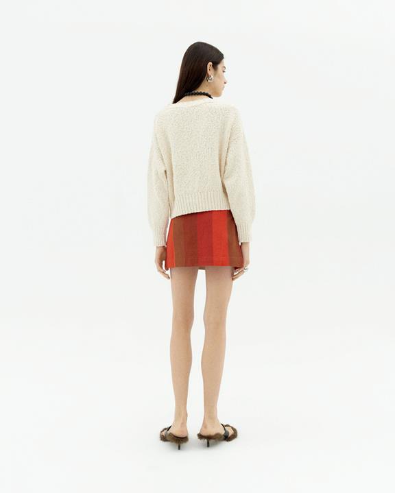 Trui Gebreid Clara Wit from Shop Like You Give a Damn