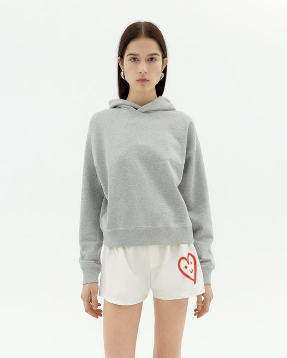 Hoodie Valeria Retro Zon Grijs via Shop Like You Give a Damn