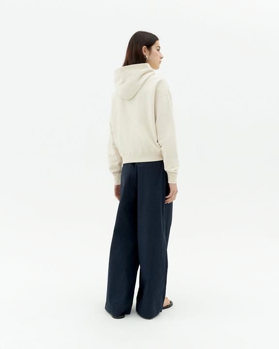 Capuchonsweater Sun Type Valeria Off White from Shop Like You Give a Damn