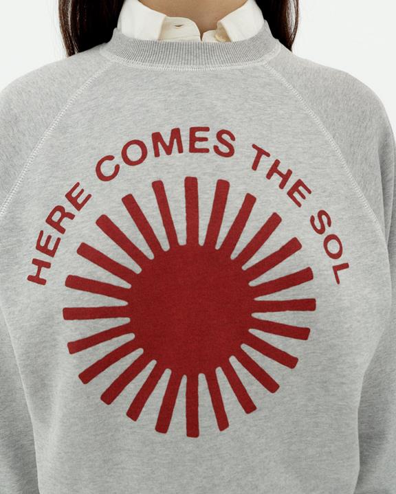 Sweatshirt Bonnie Retro Zon Grijs from Shop Like You Give a Damn