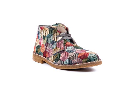 Desert Boots Vierkant Multicolor via Shop Like You Give a Damn