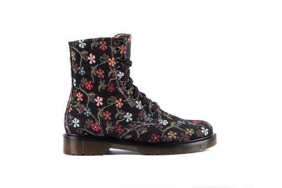 Laarzen Mr. Vegan  Floret Zwart from Shop Like You Give a Damn