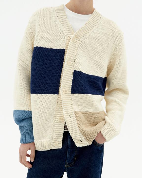 Gebreid Vest Nico Raw from Shop Like You Give a Damn