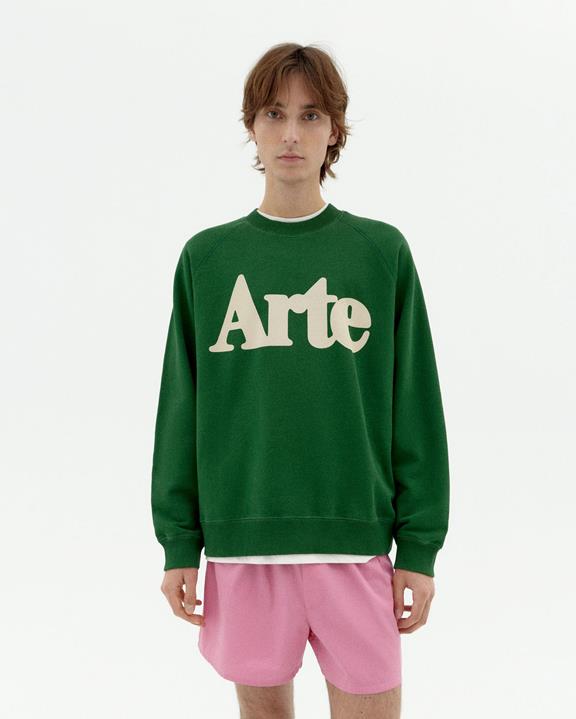 Sweatshirt Pepe Art Groen via Shop Like You Give a Damn