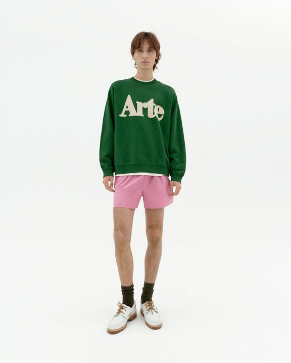 Sweatshirt Pepe Art Groen from Shop Like You Give a Damn