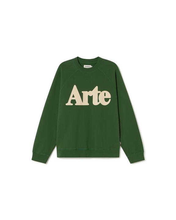 Sweatshirt Pepe Art Groen from Shop Like You Give a Damn