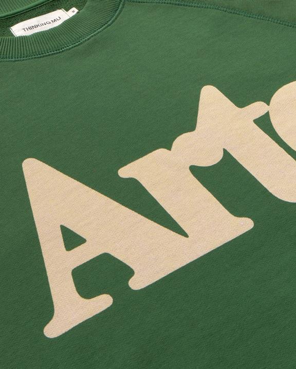 Sweatshirt Pepe Art Groen from Shop Like You Give a Damn