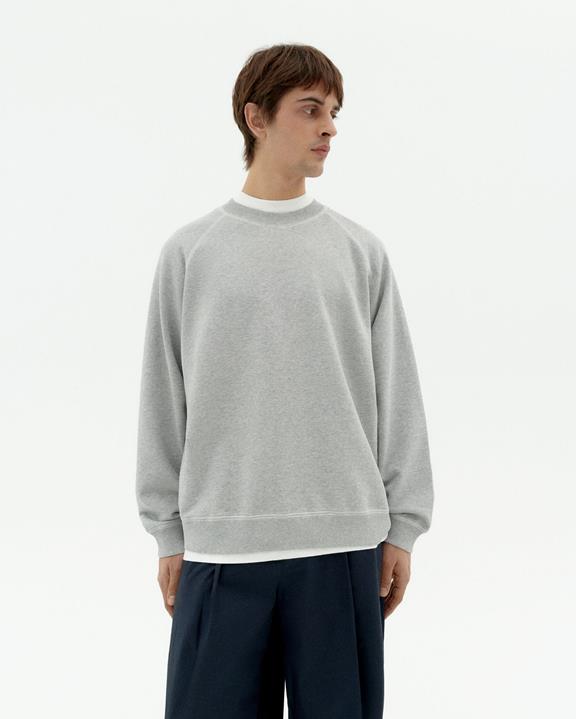Sweatshirt Retro Sun Pepe Grijs from Shop Like You Give a Damn