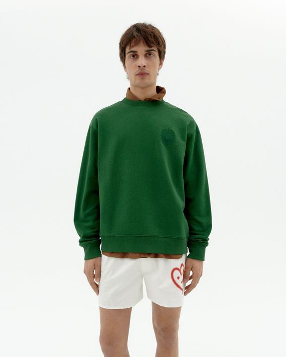 Sweatshirt Zon Type Leon Groen via Shop Like You Give a Damn