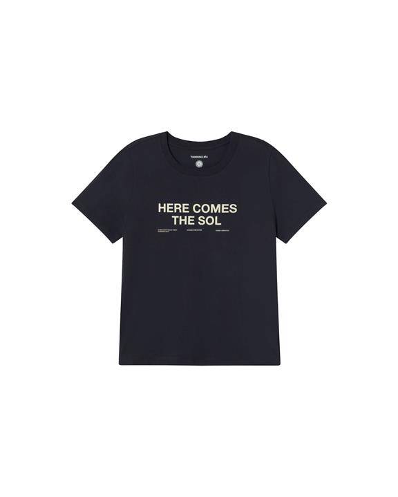 T-Shirt Klassiek Zon Ida Marineblauw from Shop Like You Give a Damn