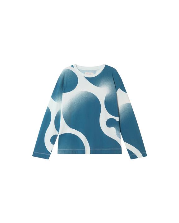 T-Shirt Emily  Blauwe Spray from Shop Like You Give a Damn