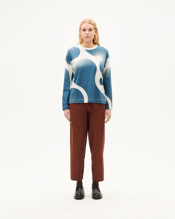 T-Shirt Emily  Blauwe Spray from Shop Like You Give a Damn