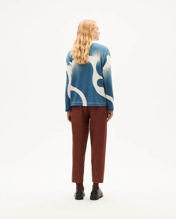 T-Shirt Emily  Blauwe Spray from Shop Like You Give a Damn