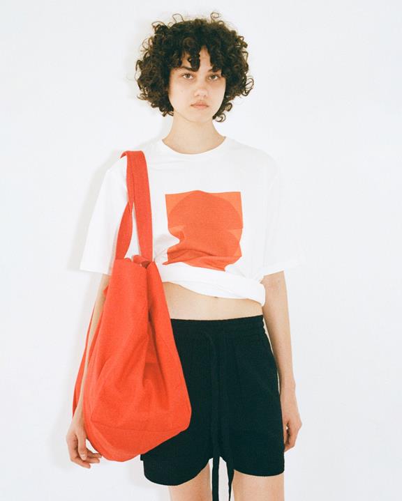 Tote Bag Big Mon Rood from Shop Like You Give a Damn