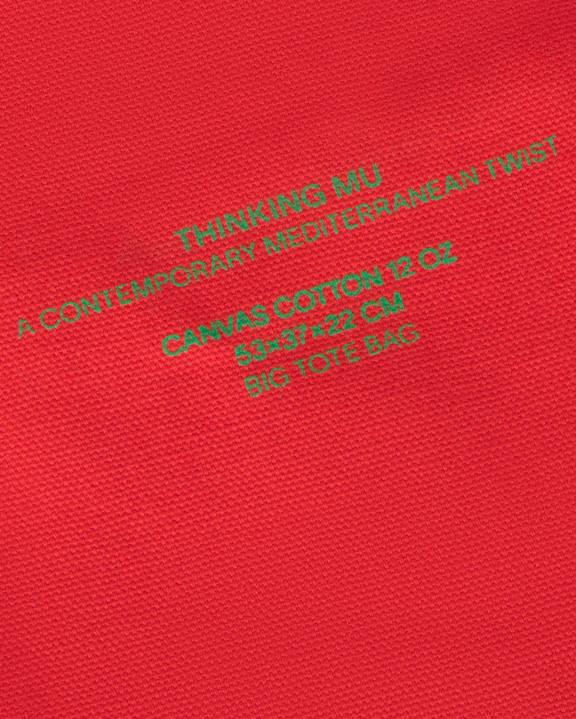 Tote Bag Big Mon Rood from Shop Like You Give a Damn
