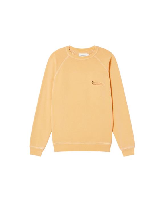 Sweatshirt Ftp Tagetes Geel via Shop Like You Give a Damn