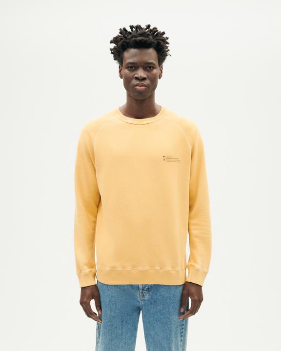 Sweatshirt Ftp Tagetes Geel from Shop Like You Give a Damn
