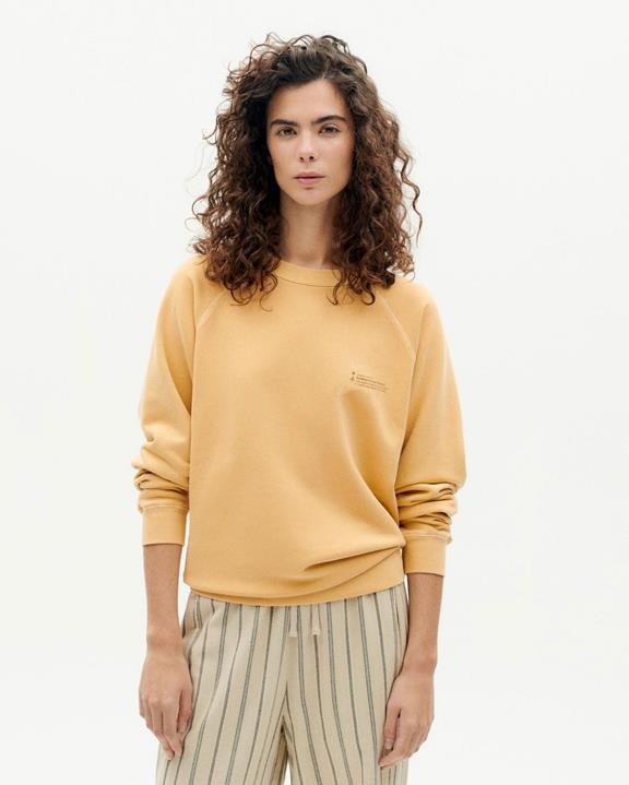 Sweatshirt Unisex Ftp Tagetes Geel from Shop Like You Give a Damn