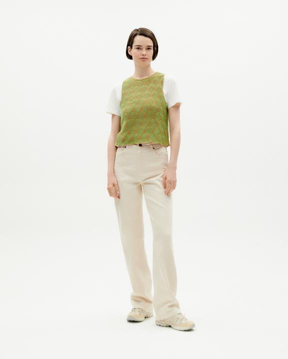 Gebreide Tanktop Aura Groen from Shop Like You Give a Damn