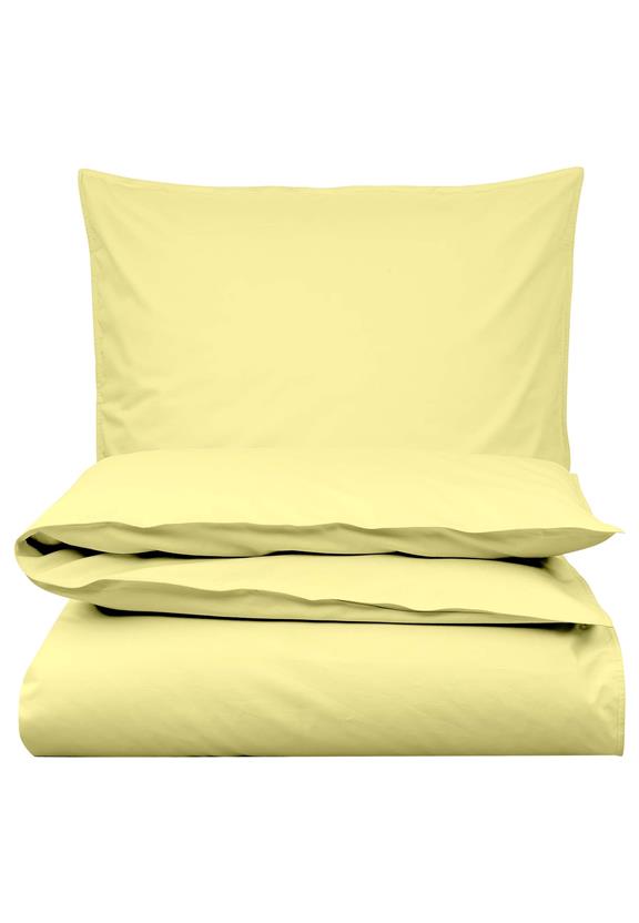 Percale Beddengoedset Bhanu Zacht Citroengeel from Shop Like You Give a Damn