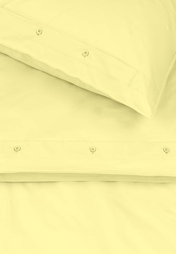 Percale Beddengoedset Bhanu Zacht Citroengeel from Shop Like You Give a Damn
