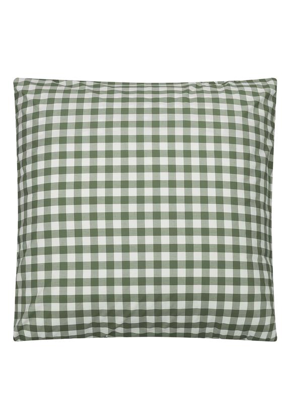 Beddengoedset Majuli Check Herbal Green / Natural White from Shop Like You Give a Damn