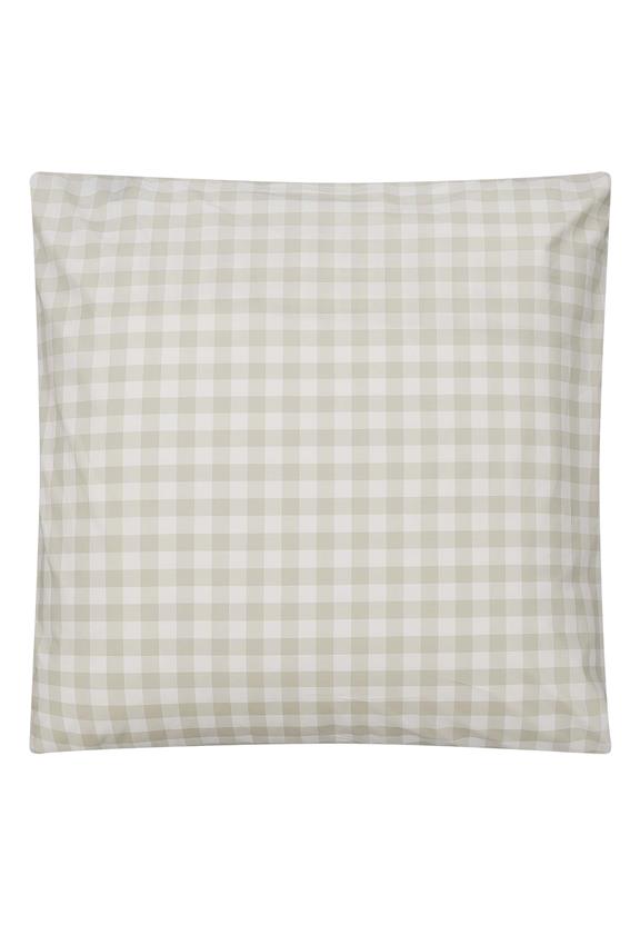 Percale Beddengoedset Majuli Check Berk / Natuurlijk Wit from Shop Like You Give a Damn