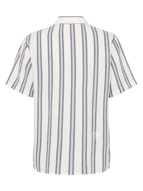 Shirt Bos Gestreept Wit from Shop Like You Give a Damn