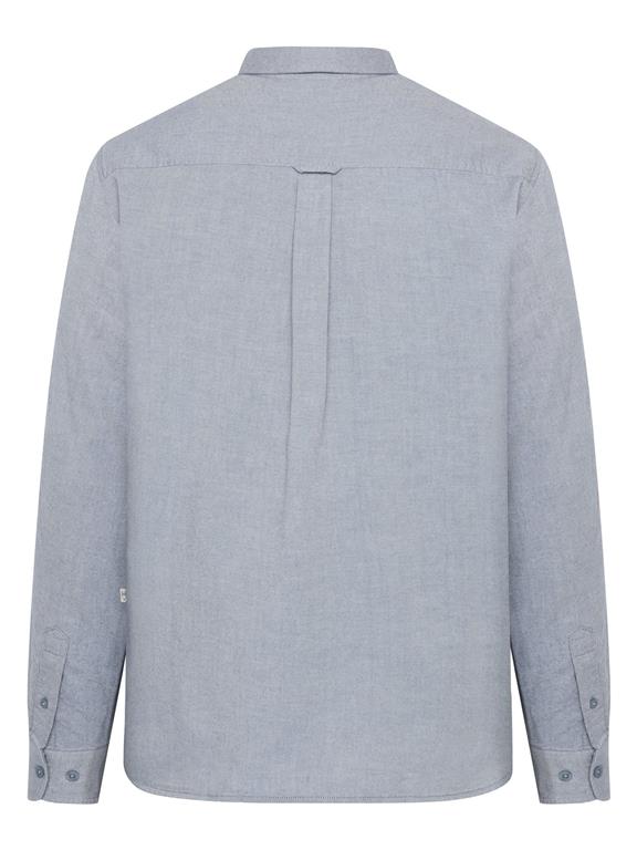 Overhemd Regular Fit Licht Twill Blauw from Shop Like You Give a Damn
