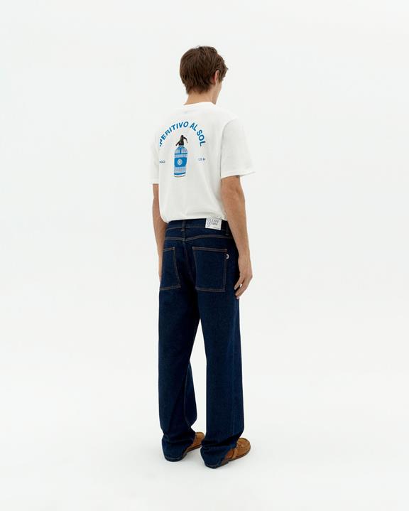 Denim Broek Rainn Medium Wash Blauw from Shop Like You Give a Damn
