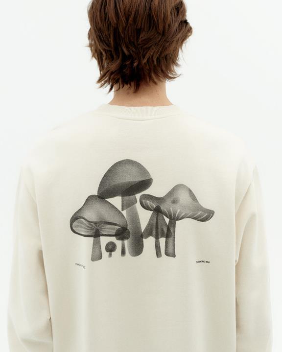 Sweatshirt Funghi Leon Wit via Shop Like You Give a Damn