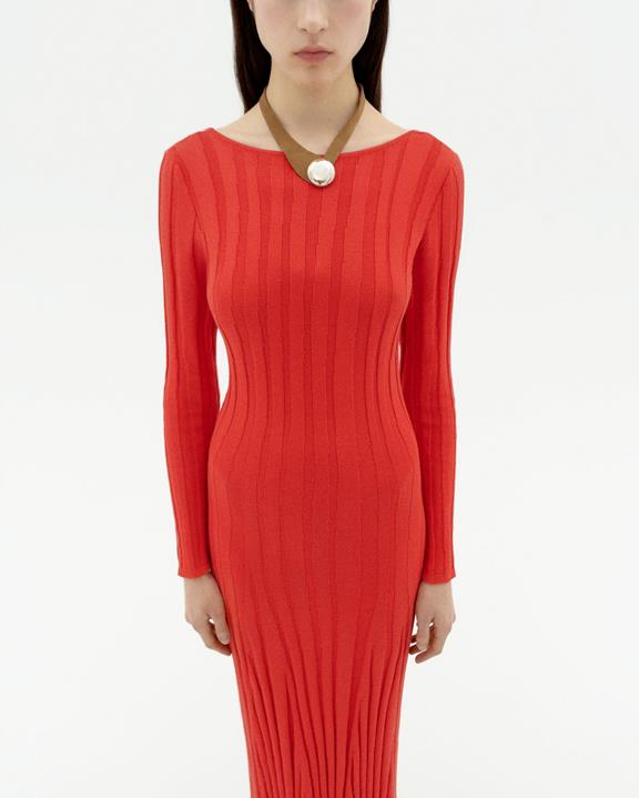 Gebreide Jurk Riko Rood from Shop Like You Give a Damn