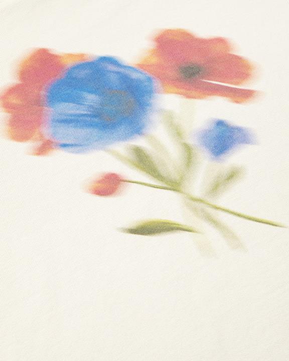 Sweatshirt Jimena Blurry Flower Wit from Shop Like You Give a Damn