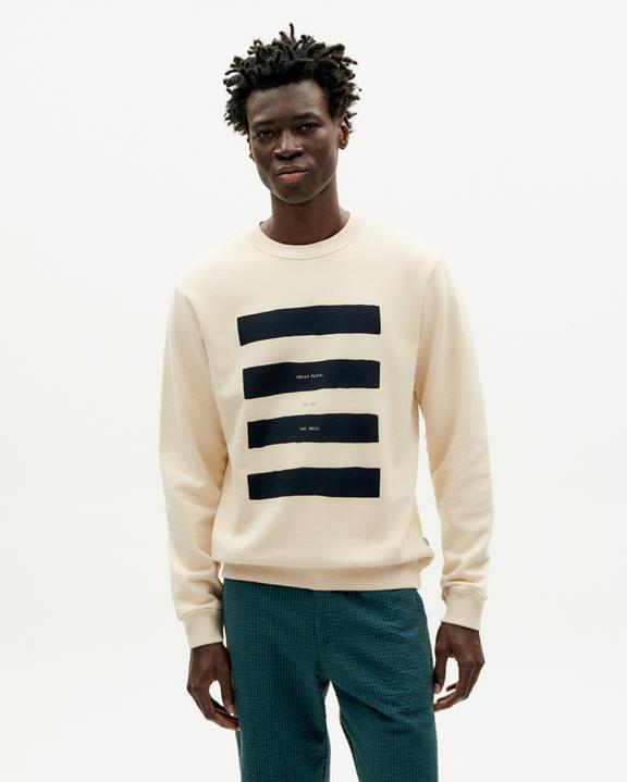Sweatshirt Hello Beach Raw CrÃ¨me from Shop Like You Give a Damn