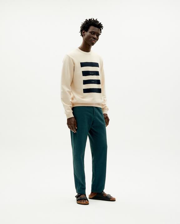 Sweatshirt Hello Beach Raw CrÃ¨me from Shop Like You Give a Damn