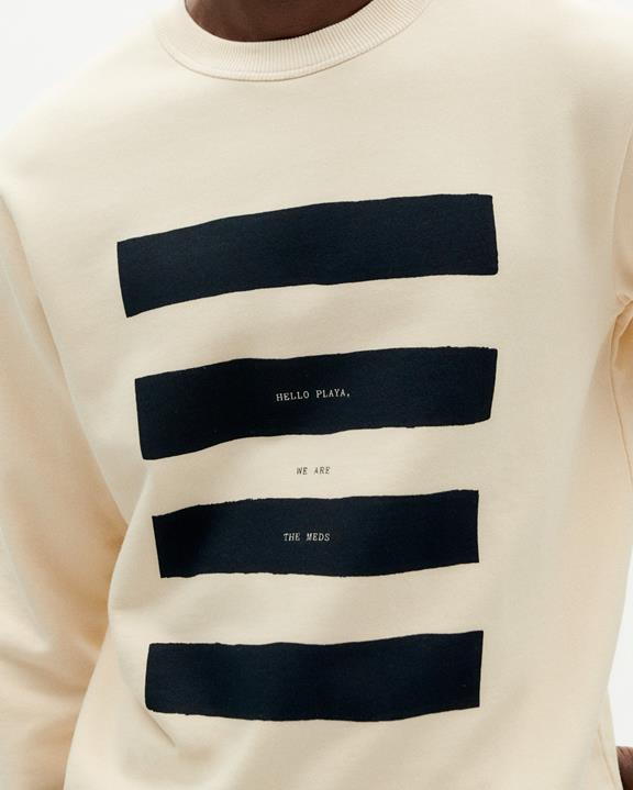 Sweatshirt Hello Beach Raw CrÃ¨me from Shop Like You Give a Damn